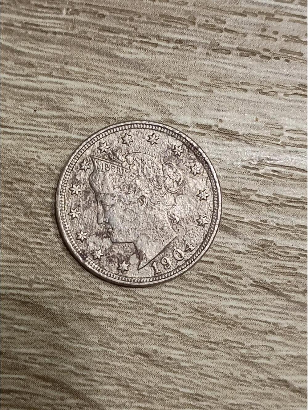 1904 Liberty Head Nickel Coin